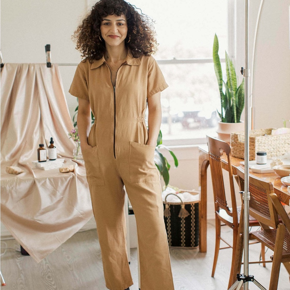 Noble Clothing Utility Suit large biscuit